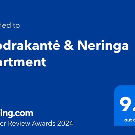 Juodrakante & Neringa Apartment Juodkrantė Eksteriør bilde